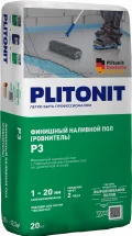 Купить PLITONIT Р3 Ровнитель быстротвердеющий для финишного выравнивания 20 кг  (48шт/подд.) оптом в Москве от производителя