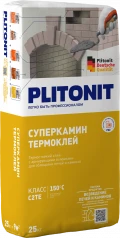 Купить PLITONIT СуперКамин ТермоКлей для облицовки печей и каминов 25 кг (48шт/подд.) оптом в Москве от производителя