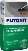 Купить PLITONIT СуперФиниш Ровнитель быстротвердеющий самовыравнивающийся суперфинишный 20 кг  (48шт/подд.) оптом в Москве от производителя