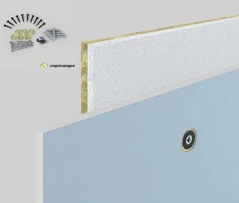 Купить Звукоизоляционная Панель SoundGuard Gipslock GF 33 1200х600х33 мм с крепежом оптом в Москве от производителя