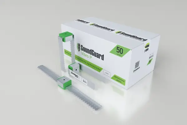 Купить Виброизоляционное крепление SoundGuard Vibro P (60 шт/уп) оптом в Москве от производителя