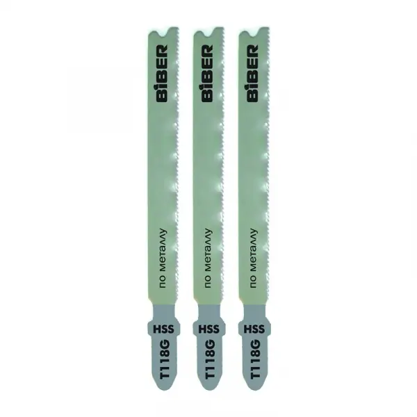 Купить Пилки эл.лобз. д/метал. БИБЕР 85279 67/1,1мм  Т118G 3шт (25/200) оптом в Москве от производителя