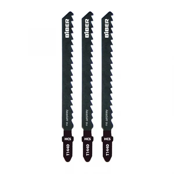 Купить Пилки эл.лобз. д/древ. БИБЕР 85281 74/4мм быстр.рез T144C 3шт (25/200) оптом в Москве от производителя