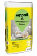 Купить Шпаклевка финишная для любых оснований ВЕТОНИТ Джэй Эс (Vetonit JS), 20 кг оптом в Москве от производителя