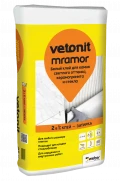 Купить Белый клей для камня, керамогранита и стекла ВЕТОНИТ Мрамор, 25 кг оптом в Москве от производителя
