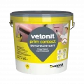 Купить Грунтовка с кварцевым песком для плоховпит.оснований ВЕТОНИТ ПРИМ КОНТАКТ, 5 кг оптом в Москве от производителя
