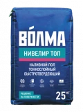 Купить Наливной пол тонкослойный Волма Нивелир Топ  быстротвердеющий 25 кг оптом в Москве от производителя