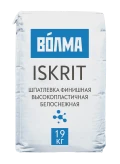 Купить Шпатлевка финишная полимерная белоснежная ВОЛМА-ISKRIT , 19 кг оптом в Москве от производителя