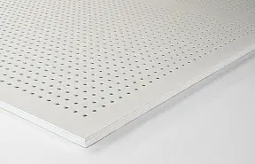 Купить КНАУФ-Акустика ППГ3-Б1-8/18КР-4ПК Блочная круглая перфорация R-черная 2448х1224х12,5 мм  (уп.25шт) оптом в Москве от производителя