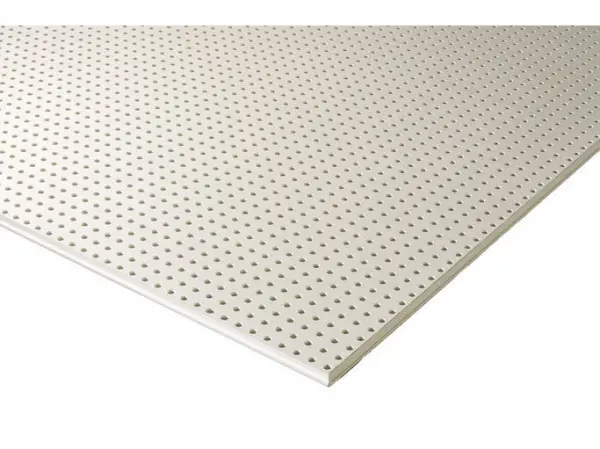 Купить КНАУФ-Акустика ППГ3-С1-8/18КР-2ФК/2ПК Сплошная круглая перфорация R-белая 1998х1188х12,5мм (уп.25шт) оптом в Москве от производителя