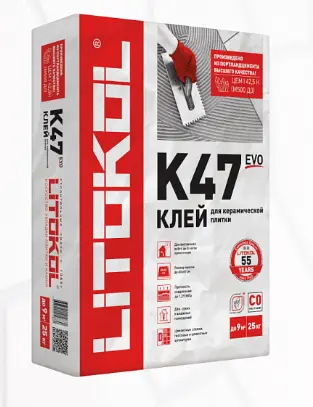 Купить Клей для плитки Litokol Litoplus K47 25 кг оптом в Москве от производителя