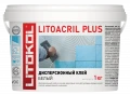 Купить Литокол LITOACRIL PLUS дисперсионный клей 1кг оптом в Москве от производителя