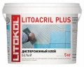 Купить Литокол LITOACRIL PLUS дисперсионный клей 5кг оптом в Москве от производителя