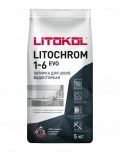 Купить Литокол Litochrom 1-6 EVO LE.140 затирочная смесь Мокрый асфальт 5кг оптом в Москве от производителя