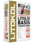 Купить Литокол LITOLIV BASIS цементный ровнитель д/пола 25кг оптом в Москве от производителя