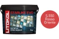 Купить Литокол Starlike Evo Эпоксидная затирка S.550 ROSSO ORIENTE (красный) 5кг оптом в Москве от производителя
