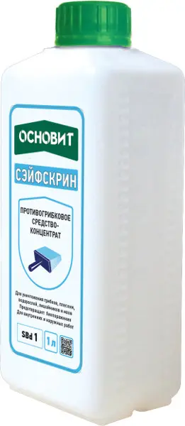 Купить Антиплесень концентрат ОСНОВИТ СЭЙФСКРИН  SBd1, 1л оптом в Москве от производителя