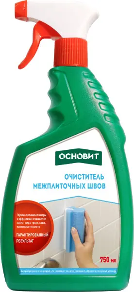Купить Очиститель межплиточных швов Основит Сэйфскрин SAl1, 0,75л оптом в Москве от производителя