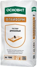 Купить Дренажный раствор ОСНОВИТ ФЛАЙФОРМ DC100, 25 кг оптом в Москве от производителя