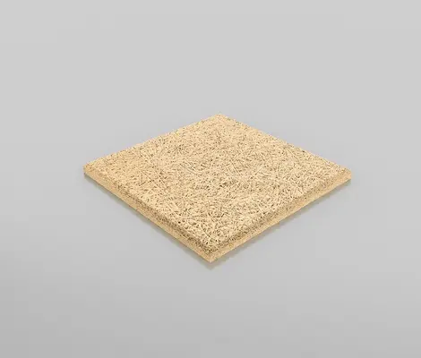 Купить Панель акустическая «Фиброплан» f1 600х600х20 мм (без фаски, неокрашенная, цемент белый) оптом в Москве от производителя