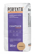 Купить Водоотталкивающая эластичная затирка Перфекта «СмартШов», Карамель, 20 кг оптом в Москве от производителя