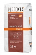 Купить Перфекта «Фиброслой Макс» Стяжка пола армированная, 25 кг оптом в Москве от производителя