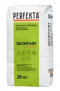 Купить Шпаклевка гипсовая универсальная Перфекта «ЭкоКрафт» высокопрочная, 20 кг оптом в Москве от производителя