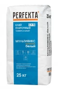 Купить Клей плиточный универсальный Перфекта Мультификс C1 TE Белый, 25 кг оптом в Москве от производителя