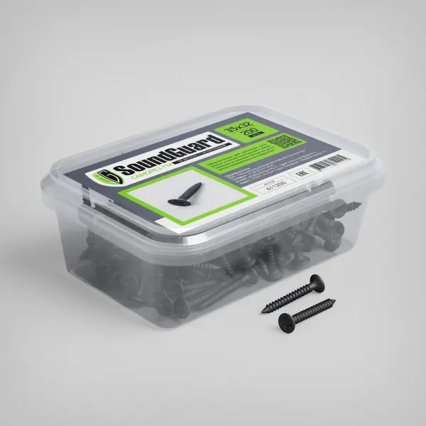 Купить Саморезы SoundGuard  ГМ 3,5х32 (уп.200шт) оптом в Москве от производителя
