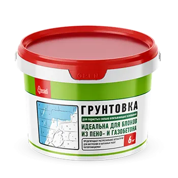 Купить Старатели грунтовка для пористых сильновпитывающих оснований, 6 кг оптом в Москве от производителя