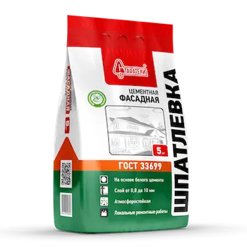 Купить Шпаклевка фасадная Старатели, 5 кг оптом в Москве от производителя