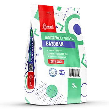 Купить Старатели Шпатлевка Базовая гипсовая, 5 кг оптом в Москве от производителя