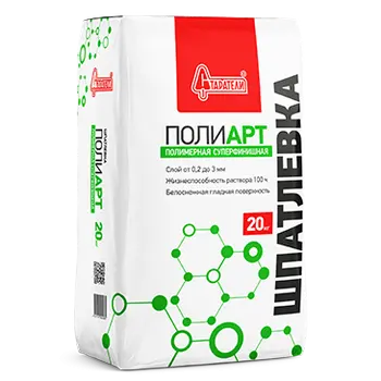 Купить Шпатлевка полимерная СТАРАТЕЛИ Полиарт 20кг оптом в Москве от производителя