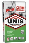 Купить Штукатурка цементная Юнис Силин Цокольный, 25 кг оптом в Москве от производителя