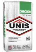 Купить Штукатурка гипсовая универсальная Юнис Экослой белый, 30 кг оптом в Москве от производителя
