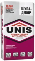 Купить Штукатурка декоративная Юнис Шуба-Декор, 25 кг оптом в Москве от производителя