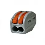 Купить 222-412 Клемная колодка WAGO 2х0,08 - 2,5 мм (50шт)  многож. оптом в Москве от производителя