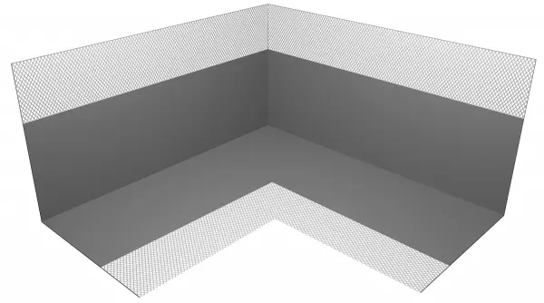 Купить PLITONIT ГидроЛента угол внутренний  90° ширина 120мм. оптом в Москве от производителя