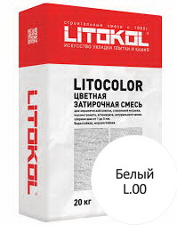 Литокол Litocolor затирка 1-5 L.00 Белый 20кг