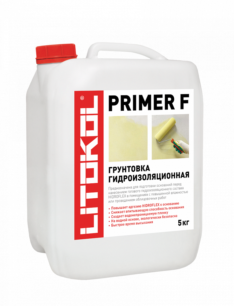 Литокол PRIMER F-м грунтовка 5кг купить оптом