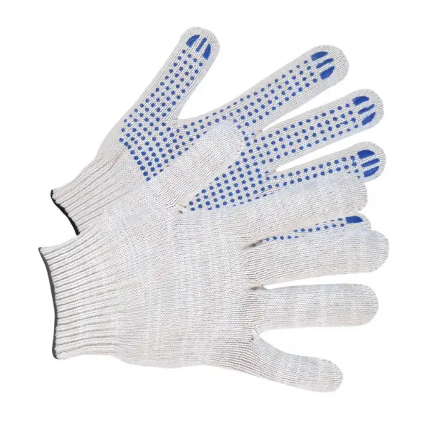 Купить Перчатки Х/Б с ПВХ оптом в Москве от производителя