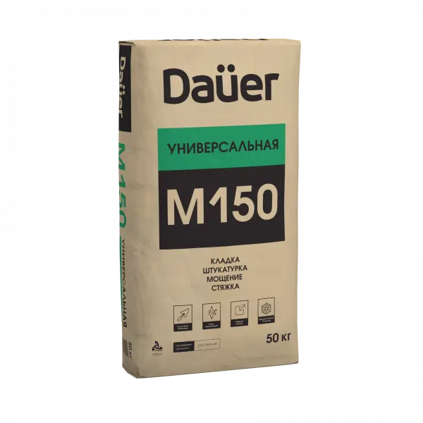 Купить Смесь М-150 универсальная 50кг DAUER оптом в Москве от производителя
