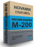 Купить Смесь М-200 (Монтажно-кладочная) 50 кг NOVAMIX оптом в Москве от производителя