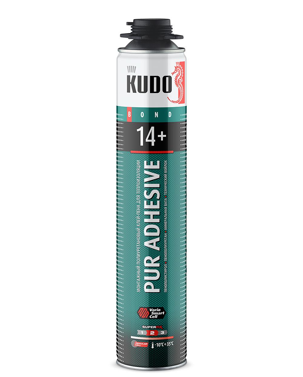 Купить Клей-пена монтажный для теплоизоляции PUR ADHESIVE PROFF 14+ KUPP10UAPS (1000 мл) оптом в Москве от производителя