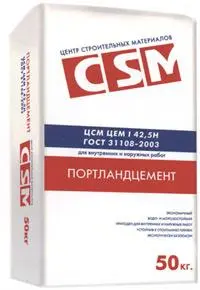 Купить М-500 морозостойкий цемент ЦСМ 40кг оптом в Москве от производителя