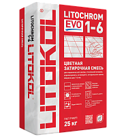 Литокол Litochrom 1-6 EVO LE.215 затирочная смесь Крем-брюле 25кг