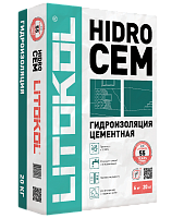 Литокол HIDROCEM гидроизоляционная смесь 20 кг
