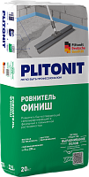 PLITONIT Финиш Ровнитель быстротвердеющий самовыравнивающийся финишный 20 кг  (48шт/подд.)